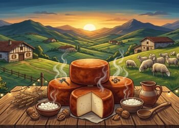 Idiazábal: The Smoked Sheep Cheese of the Basque Country
