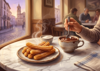 Churros con Chocolate: The Breakfast of Celebration