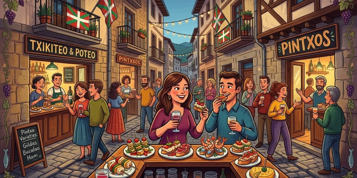 Pintxo Crawl: Txikiteo and Poteo in Basque Food Culture