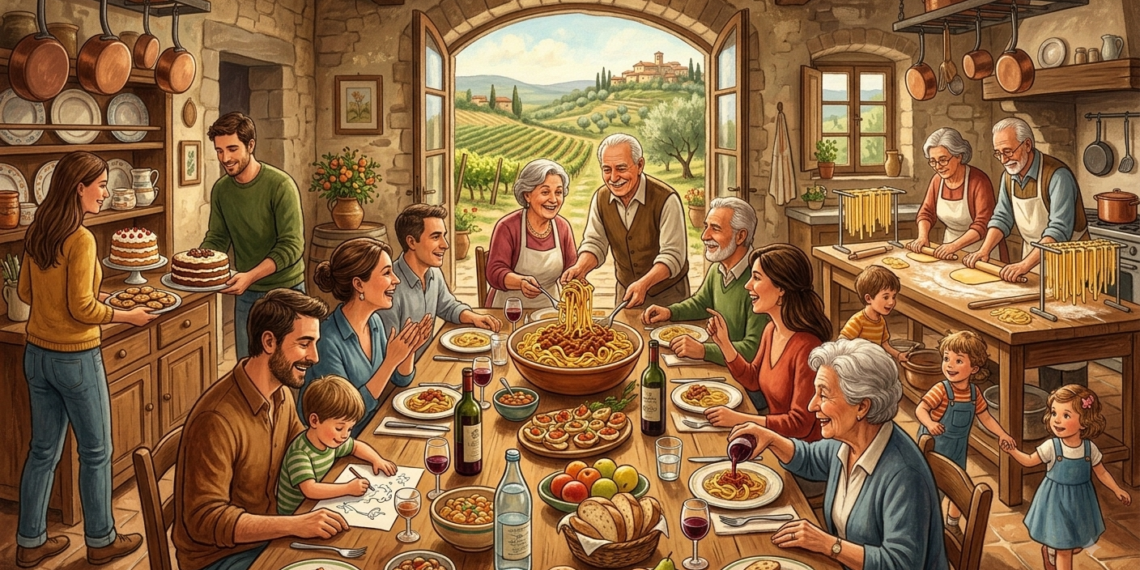 The Italian Sunday Lunch: Family as Ritual – A Tradition That Brings Generations Together