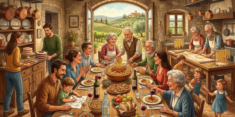 The Italian Sunday Lunch: Family as Ritual – A Tradition That Brings Generations Together