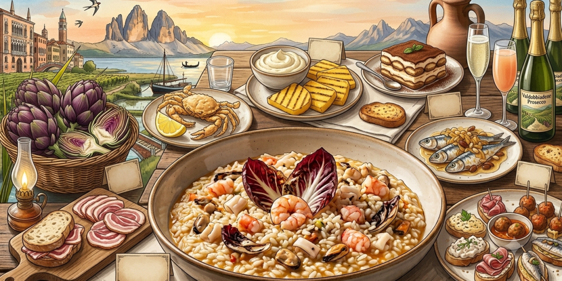 Veneto: Seafood, Rice, and Radicchio